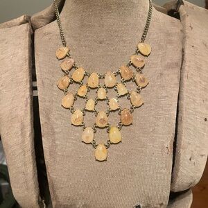 Elegant Gold Statement Necklace